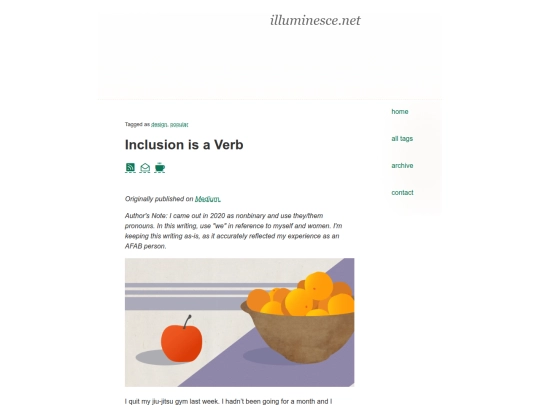 blog/posts/2018-06-25-Inclusion-Is-A-Verb screenshot