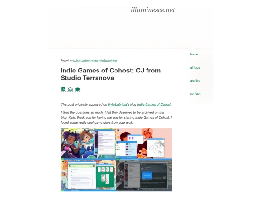 blog/posts/2024-05-18-Indie-Games-of-Cohost screenshot