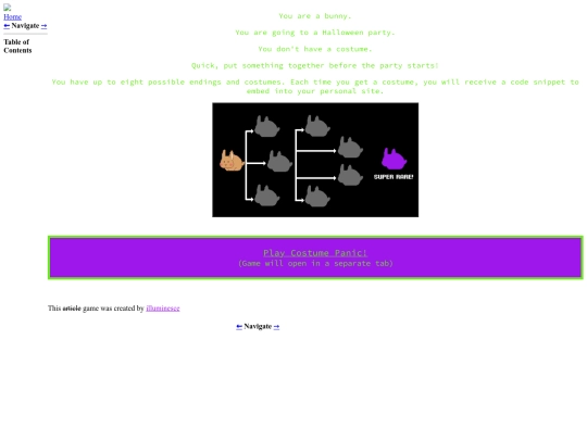 hallozine screenshot