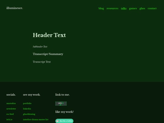 talks/talk-template screenshot