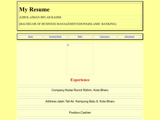 Azrol.html/experiences screenshot
