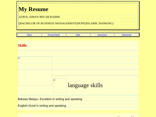Azrol.html/skills screenshot