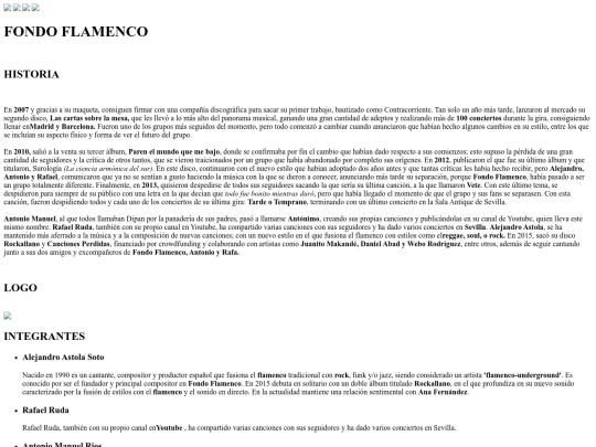 proyectofinal/paginaelcantodelloco/fondoflamenco screenshot