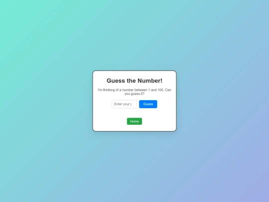 Guess screenshot
