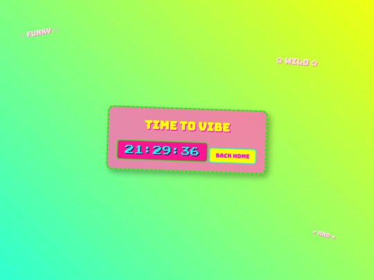 clock screenshot