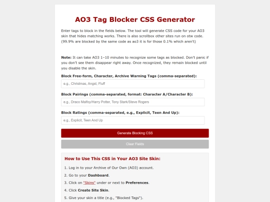tag screenshot