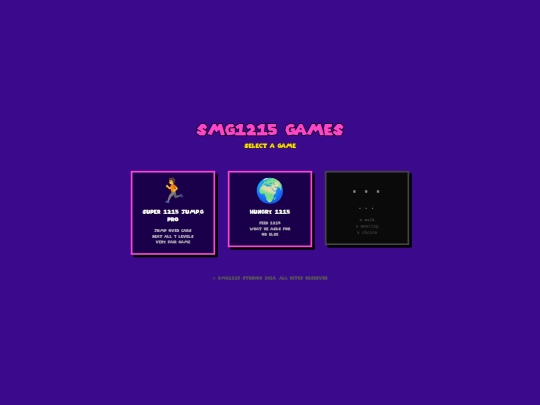 games screenshot