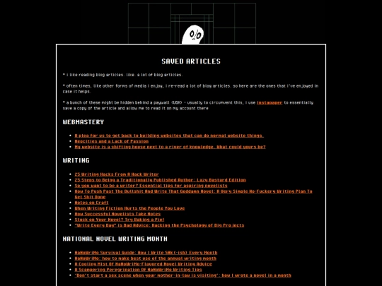 articles screenshot
