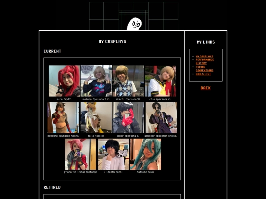 cosplay/mycosplays screenshot