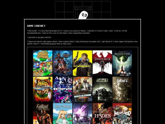 games screenshot
