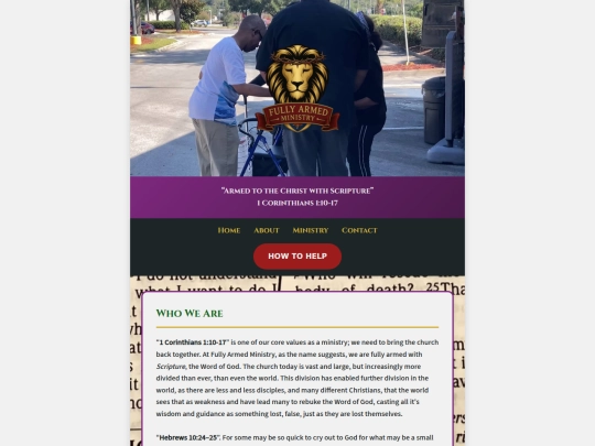 ministry/fam screenshot
