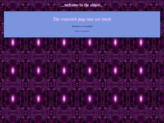 not_found screenshot