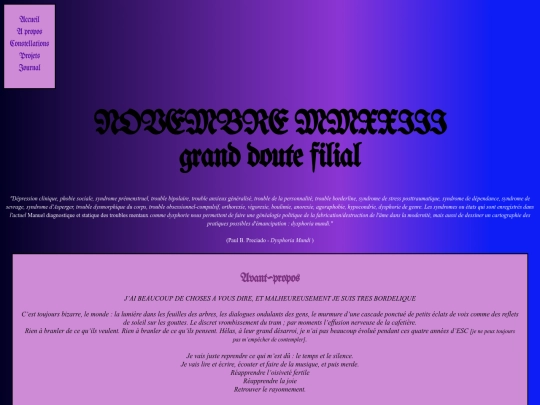 novembre23 screenshot