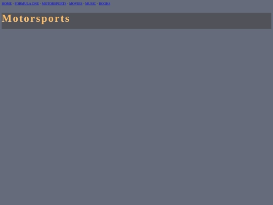 motorsports screenshot