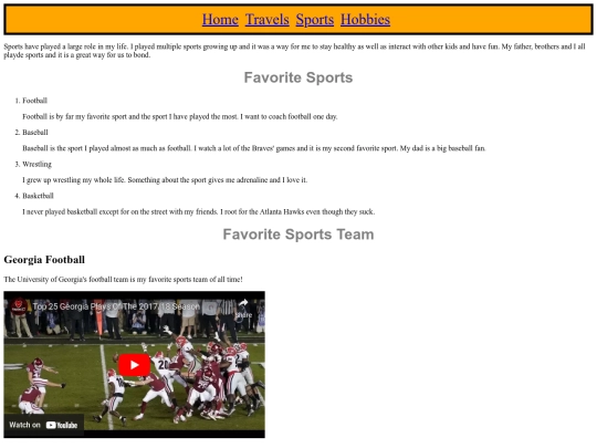 sports screenshot