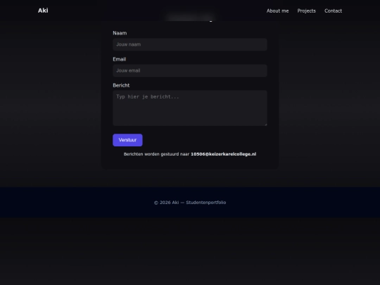contact screenshot