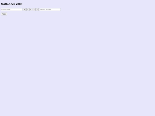 js/webcalc2 screenshot