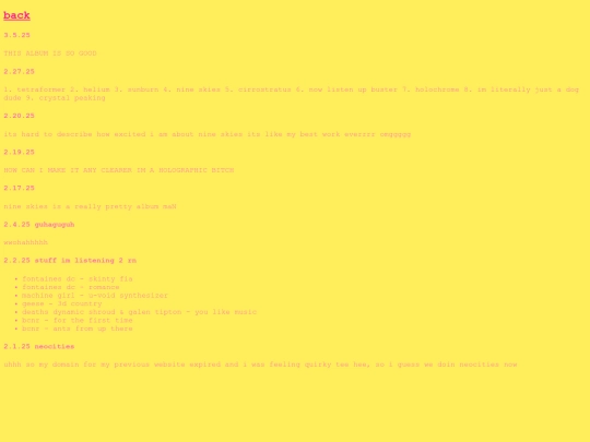 blog screenshot
