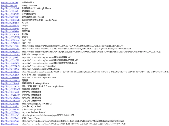 bitly-list screenshot