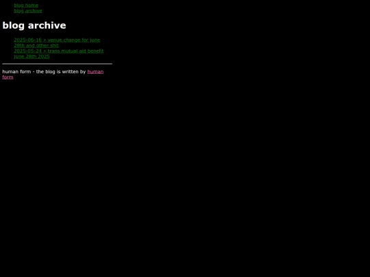 archive screenshot