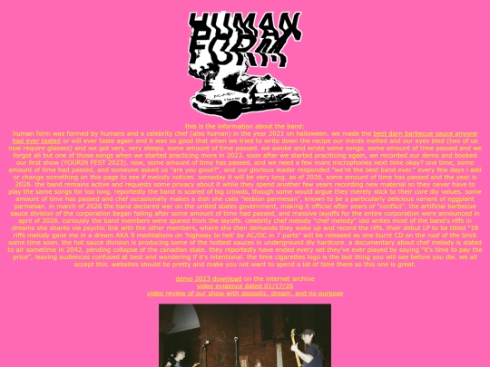 info screenshot