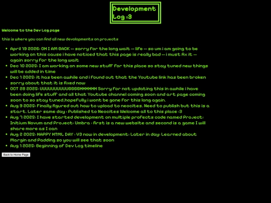 dev_log screenshot