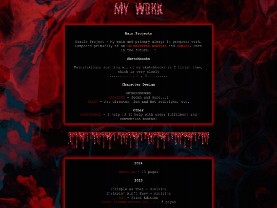 work screenshot