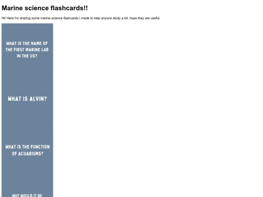 flashcards screenshot