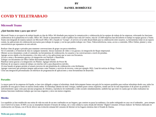 covidyteletrabajo screenshot