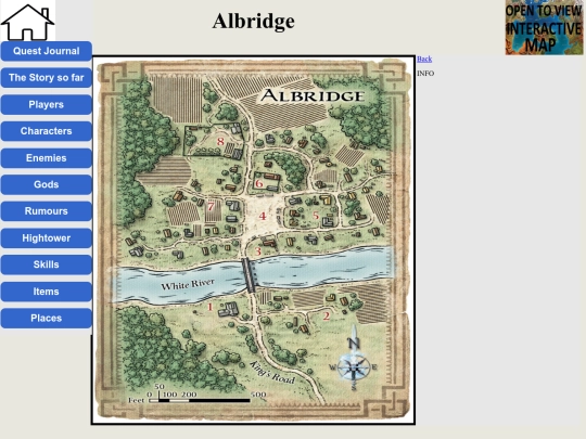 Pages/Albridge screenshot