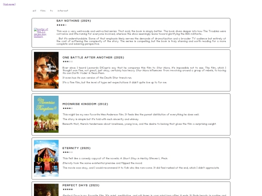 filmreviews screenshot