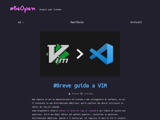 guida_vim screenshot