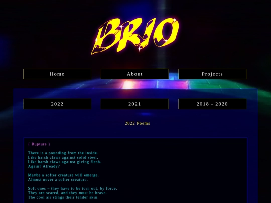 poems screenshot