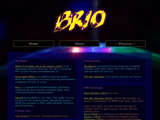 projects screenshot
