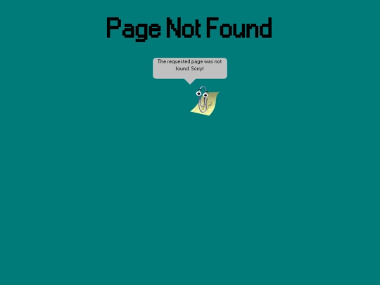 not_found screenshot