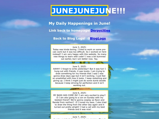juneblogs25 screenshot