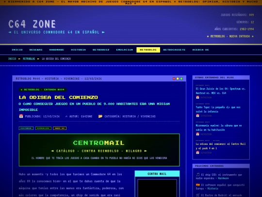 blog/centro-mail screenshot