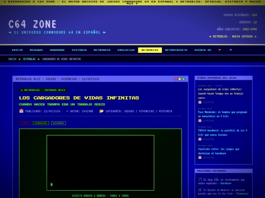 blog/vidas-infinitas screenshot