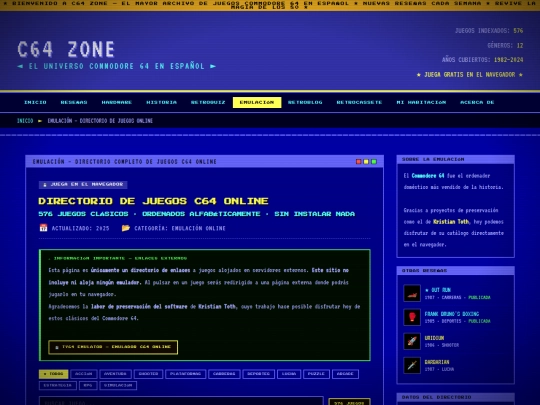 emulacion screenshot