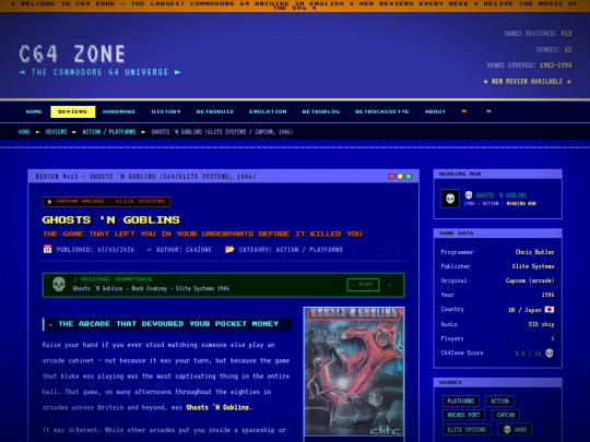 en/resenas/ghostsngoblins screenshot