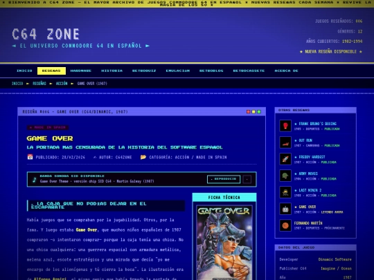 resenas/gameover screenshot