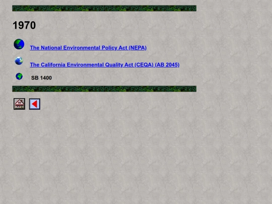 Home/CEQA History/1970/ceqa1970 screenshot