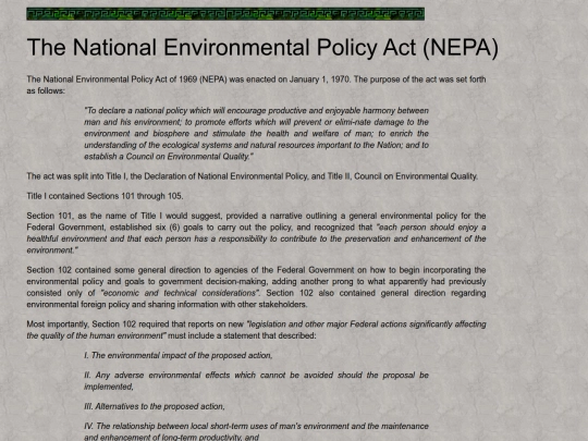Home/CEQA History/1970/nepa screenshot