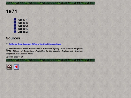 Home/CEQA History/1971/ceqa1971 screenshot