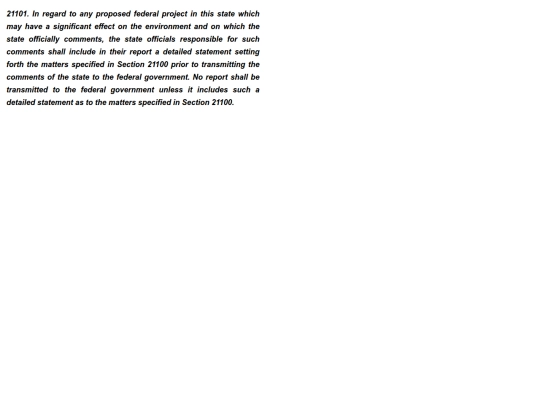 Home/CEQA History/1971/sec21101 screenshot