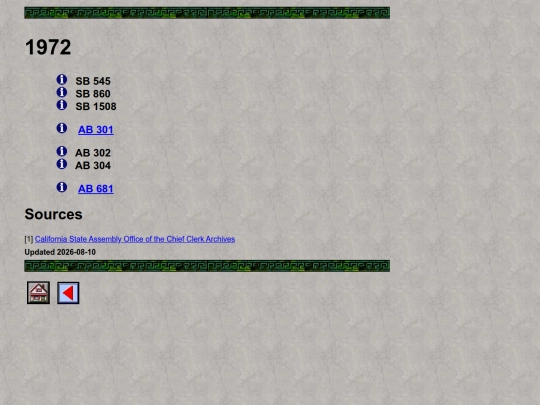 Home/CEQA History/1972/ceqa1972 screenshot