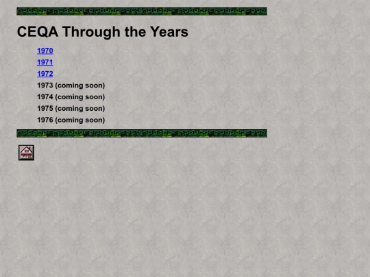 Home/CEQA History/ceqa screenshot