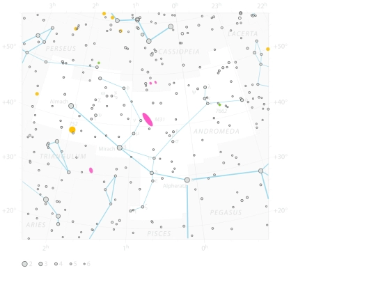 Mapa de andrómeda /Indexandrmeda screenshot