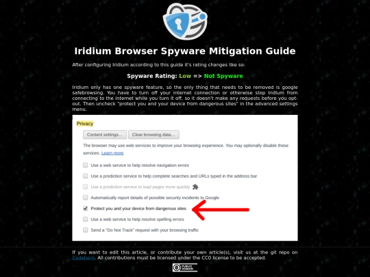 guides/iridium screenshot