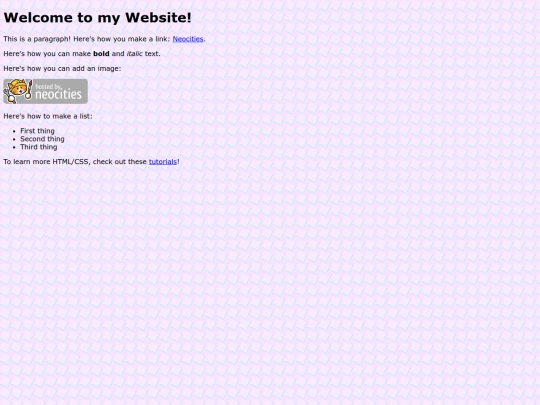 test screenshot